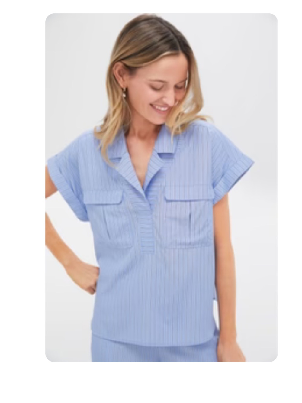 Tuckernuck Scottie Set Size S Cornflower Blue NWT